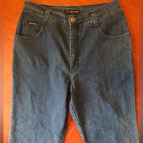 Simon Chang Straight Leg High-Waisted size 12 Dress Jeans - Picture 11 of 12